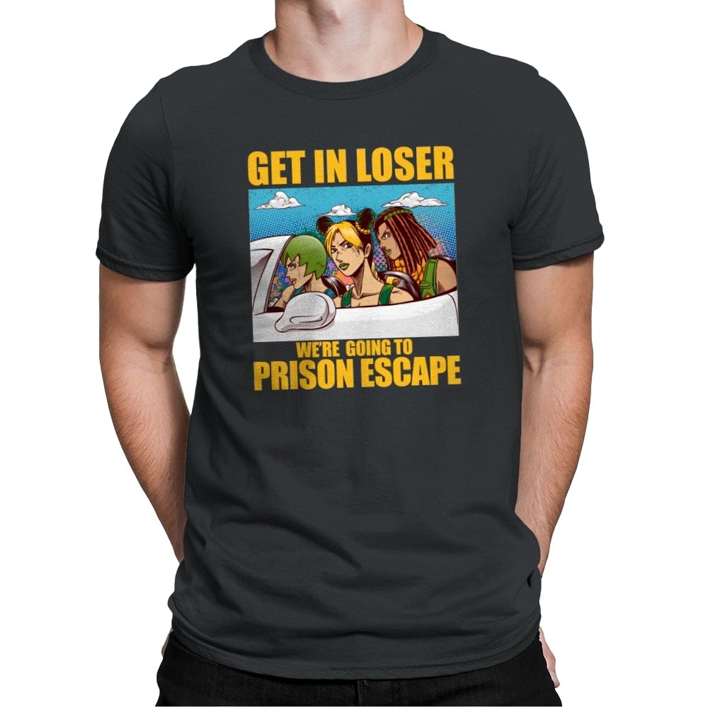 Prison Escape - Mens Premium T-Shirts RIPT Apparel Small / Heavy Metal
