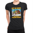 Prison Escape - Womens Premium T-Shirts RIPT Apparel Small / Black