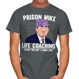 Prison Life Coaching - Mens T-Shirts RIPT Apparel Small / Charcoal