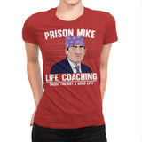 Prison Life Coaching - Womens Premium T-Shirts RIPT Apparel Small / Red