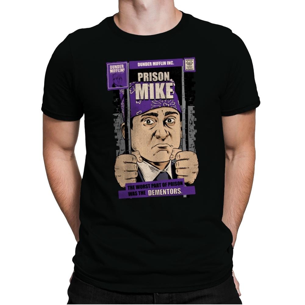 Prison Mike - Mens Premium T-Shirts RIPT Apparel Small / Black