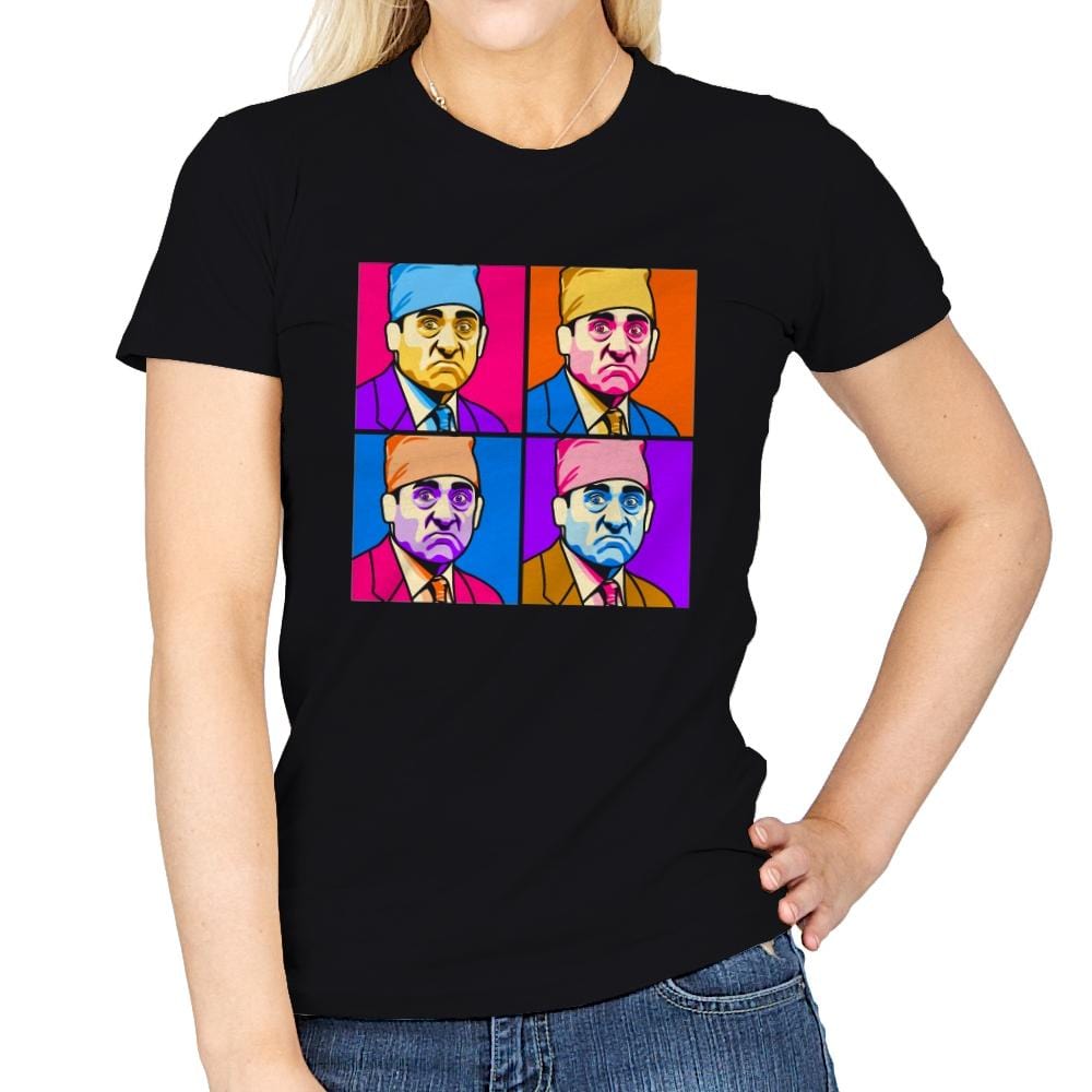 Prison Mike Pop Art - Womens T-Shirts RIPT Apparel Small / Black