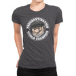 Procrastination Champion - Womens Premium T-Shirts RIPT Apparel Small / Heavy Metal