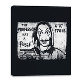 Professor's Posse - Canvas Wraps Canvas Wraps RIPT Apparel 16x20 / Black
