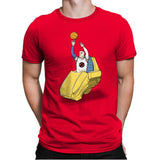 Professor X Jumpshot - Mens Premium T-Shirts RIPT Apparel Small / Red