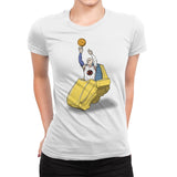 Professor X Jumpshot - Womens Premium T-Shirts RIPT Apparel Small / White