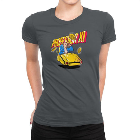 Professor XI Exclusive - Womens Premium T-Shirts RIPT Apparel Small / Heavy Metal