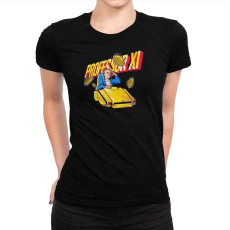 Professor XI Exclusive - Womens Premium T-Shirts RIPT Apparel Small / Indigo