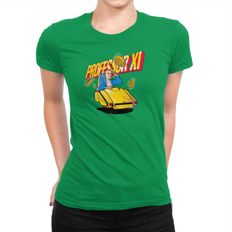 Professor XI Exclusive - Womens Premium T-Shirts RIPT Apparel Small / Kelly Green