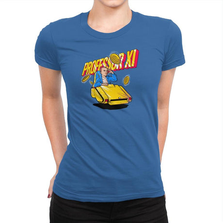 Professor XI Exclusive - Womens Premium T-Shirts RIPT Apparel Small / Royal