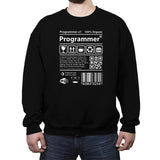 Programmer - Crew Neck Sweatshirt Crew Neck Sweatshirt RIPT Apparel