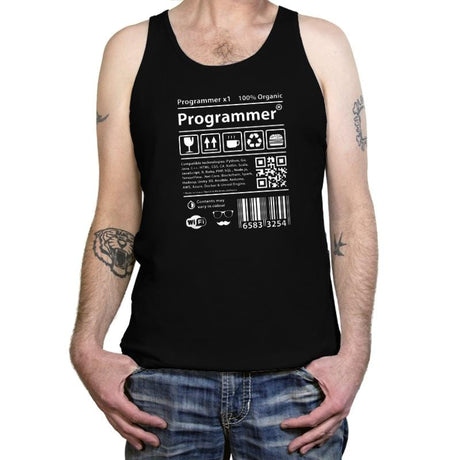 Programmer - Tanktop Tanktop RIPT Apparel X-Small / Black