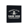 Property of Dark Side - Canvas Wraps Canvas Wraps RIPT Apparel 8x10 / Black