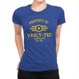 Property of Vault Tec - Womens Premium T-Shirts RIPT Apparel Small / Royal