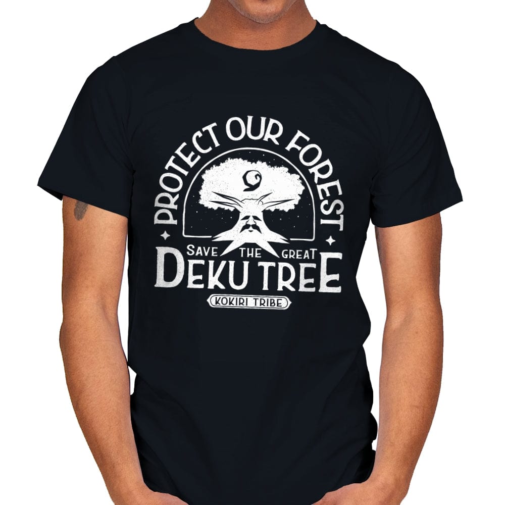 Protect Our Forest - Mens T-Shirts RIPT Apparel Small / Black