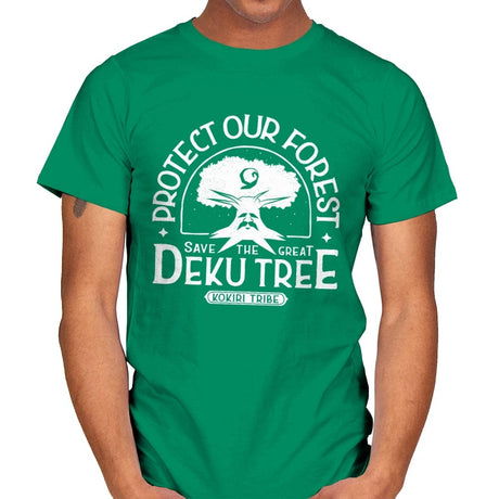 Protect Our Forest - Mens T-Shirts RIPT Apparel Small / Kelly
