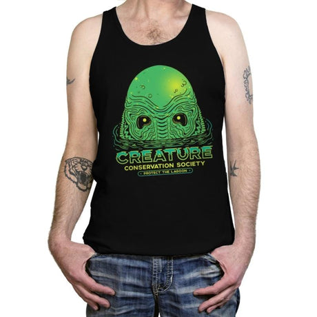 Protect The Lagoon - Tanktop Tanktop RIPT Apparel X-Small / Black