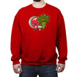 Protein - Crew Neck Sweatshirt Crew Neck Sweatshirt RIPT Apparel Small / Red