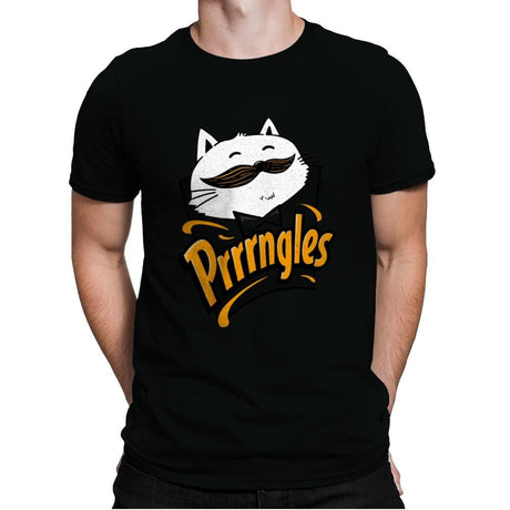 Prrrrngles - Mens Premium T-Shirts RIPT Apparel Small / Black