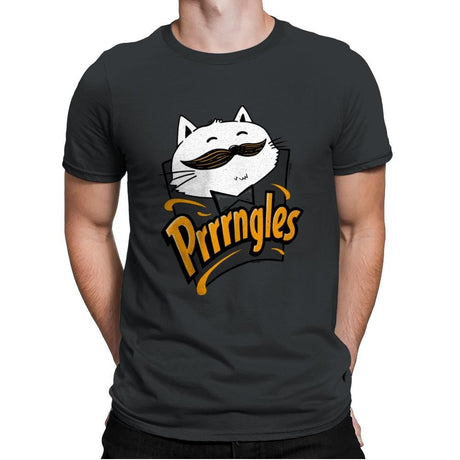 Prrrrngles - Mens Premium T-Shirts RIPT Apparel Small / Heavy Metal
