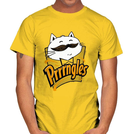 Prrrrngles - Mens T-Shirts RIPT Apparel Small / Daisy