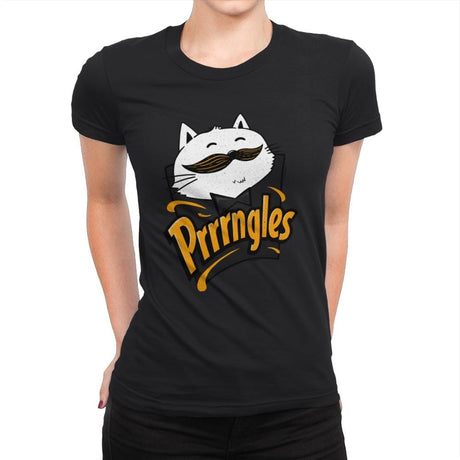 Prrrrngles - Womens Premium T-Shirts RIPT Apparel Small / Black