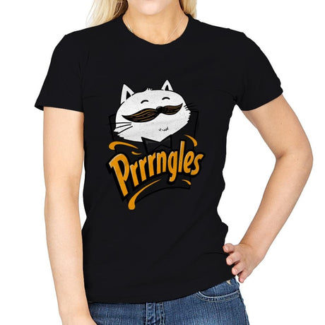 Prrrrngles - Womens T-Shirts RIPT Apparel Small / Black