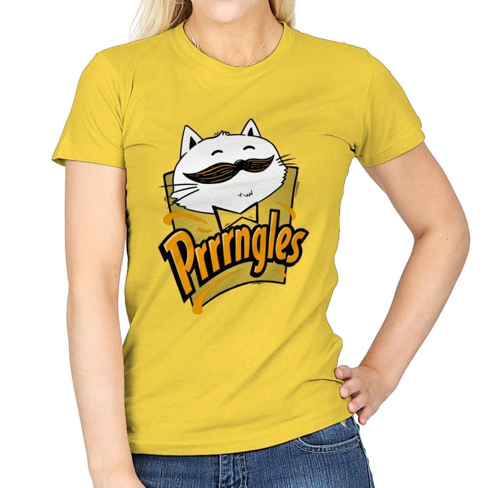 Prrrrngles - Womens T-Shirts RIPT Apparel Small / Daisy