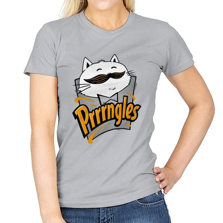 Prrrrngles - Womens T-Shirts RIPT Apparel Small / Sport Grey