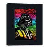 Psychedelic Side of the Force - Canvas Wraps Canvas Wraps RIPT Apparel 16x20 / Black