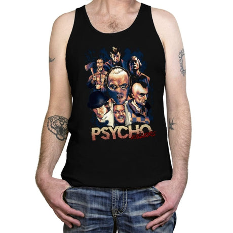 Psycho Killers - Tanktop Tanktop RIPT Apparel X-Small / Black