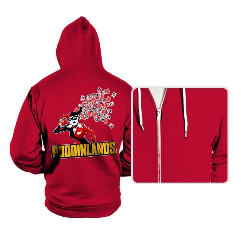 Puddinlands - Hoodies Hoodies RIPT Apparel Small / Red