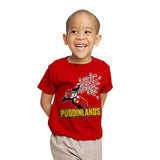 Puddinlands - Youth T-Shirts RIPT Apparel X-small / Red