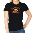Pug On Your Mask - Womens T-Shirts RIPT Apparel Small / Black