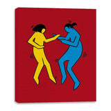 Pulp Fiction Art - Canvas Wraps Canvas Wraps RIPT Apparel 16x20 / Red