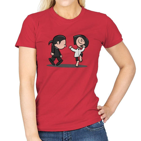 Pulp fictionuts - Womens T-Shirts RIPT Apparel Small / Red