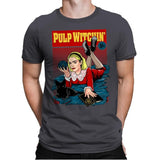 Pulp Witchin - Mens Premium T-Shirts RIPT Apparel Small / Heavy Metal