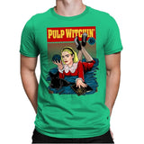 Pulp Witchin - Mens Premium T-Shirts RIPT Apparel Small / Kelly Green