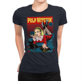 Pulp Witchin - Womens Premium T-Shirts RIPT Apparel Small / Midnight Navy