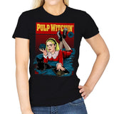 Pulp Witchin - Womens T-Shirts RIPT Apparel Small / Black