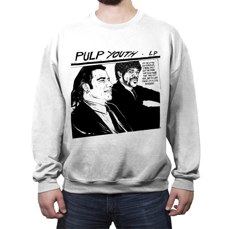 Pulp Youth LP - Crew Neck Sweatshirt Crew Neck Sweatshirt RIPT Apparel