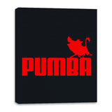 Pumba - Canvas Wraps Canvas Wraps RIPT Apparel 16x20 / Black