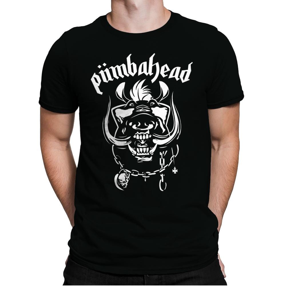 Pumbahead - Mens Premium T-Shirts RIPT Apparel Small / Black