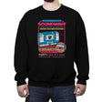 Pump Up The Volume - Anytime - Crew Neck Sweatshirt Crew Neck Sweatshirt RIPT Apparel Small / Black