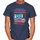 Pump Up The Volume - Anytime - Mens T-Shirts RIPT Apparel Small / Navy