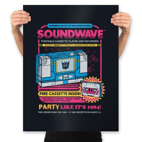 Pump Up The Volume - Anytime - Prints Posters RIPT Apparel 18x24 / Black