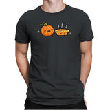 Pumpkin and Pie - Mens Premium T-Shirts RIPT Apparel Small / Heavy Metal