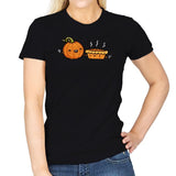 Pumpkin and Pie - Womens T-Shirts RIPT Apparel Small / Black