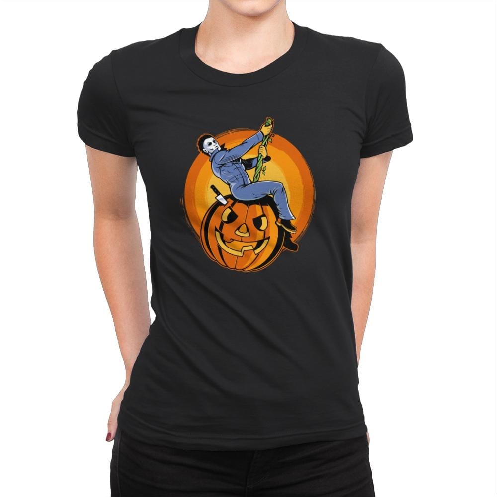 Pumpkin Ball - Womens Premium T-Shirts RIPT Apparel Small / Black