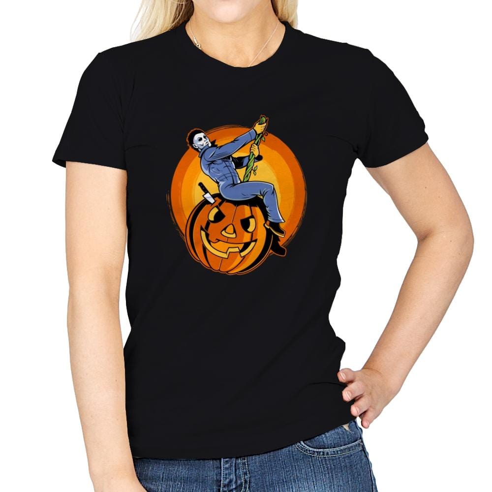 Pumpkin Ball - Womens T-Shirts RIPT Apparel Small / Black